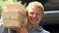 Die echt finnische Blockbohle